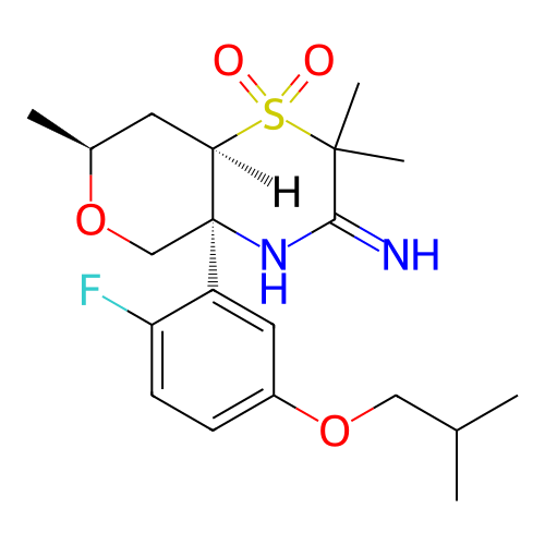 Chemical structure of BindingDB Monomer ID 448197