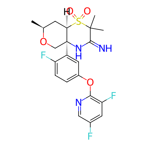 Chemical structure of BindingDB Monomer ID 448203