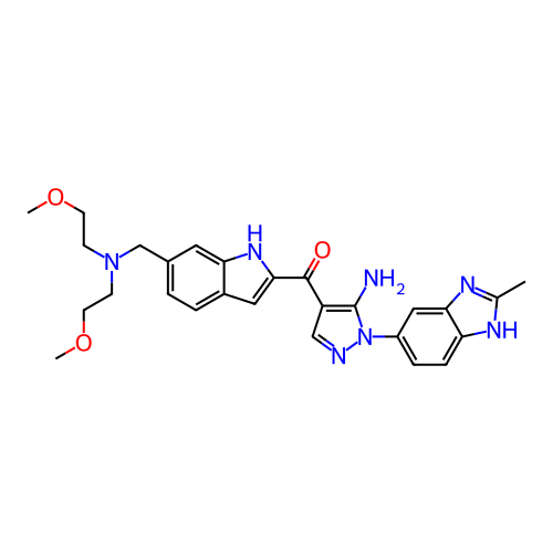 Chemical structure of BindingDB Monomer ID 448231