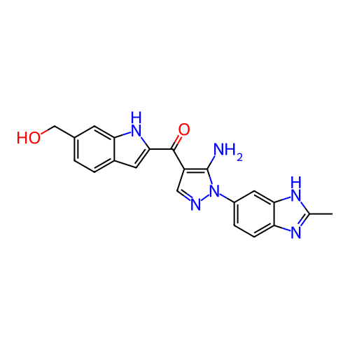 Chemical structure of BindingDB Monomer ID 448250