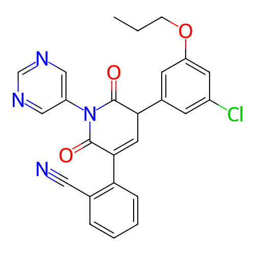Chemical structure of BindingDB Monomer ID 448354