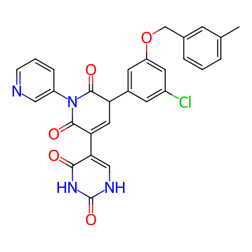 Chemical structure of BindingDB Monomer ID 448364