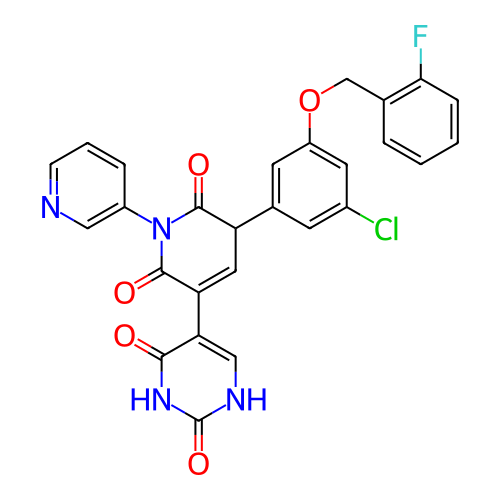 Chemical structure of BindingDB Monomer ID 448366