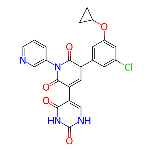 Chemical structure of BindingDB Monomer ID 448372