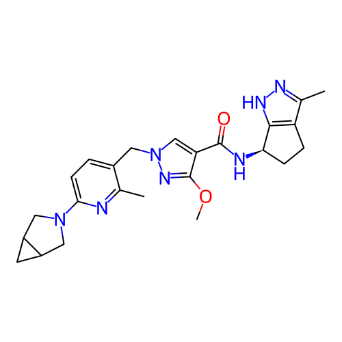 Chemical structure of BindingDB Monomer ID 448392