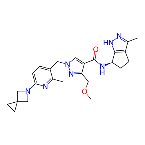 Chemical structure of BindingDB Monomer ID 448394