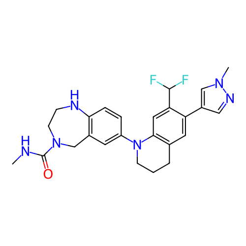 Chemical structure of BindingDB Monomer ID 448543