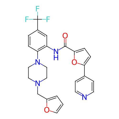 Chemical structure of BindingDB Monomer ID 448544