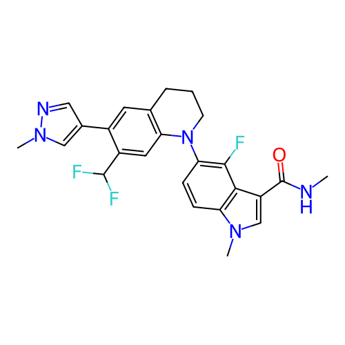 Chemical structure of BindingDB Monomer ID 448584