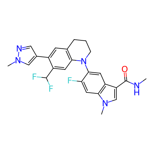 Chemical structure of BindingDB Monomer ID 448585