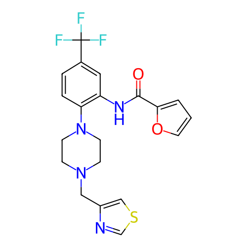 Chemical structure of BindingDB Monomer ID 448592