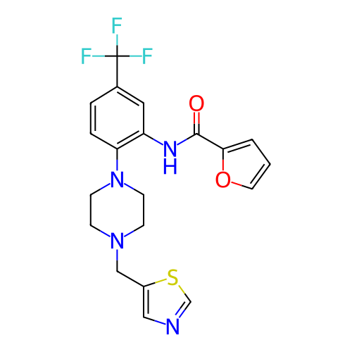 Chemical structure of BindingDB Monomer ID 448621