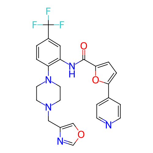 Chemical structure of BindingDB Monomer ID 448662