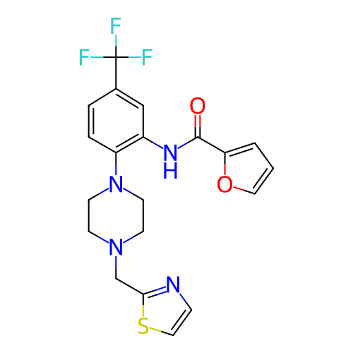 Chemical structure of BindingDB Monomer ID 448665