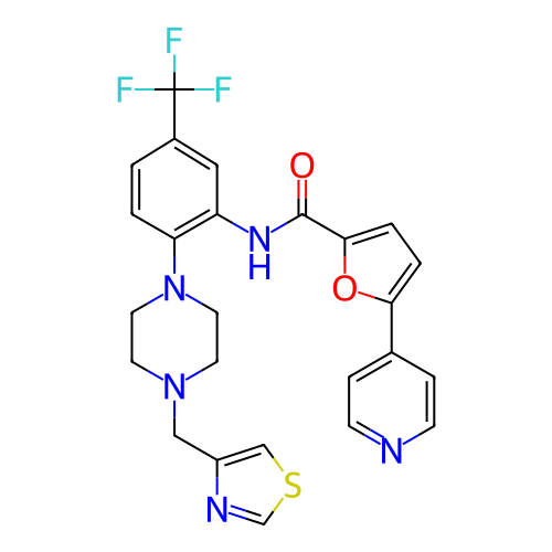 Chemical structure of BindingDB Monomer ID 448667