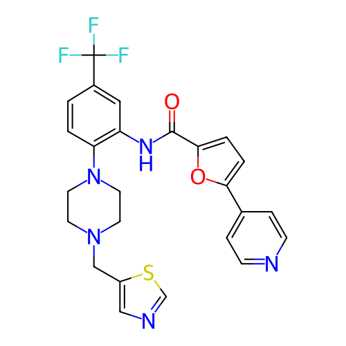 Chemical structure of BindingDB Monomer ID 448668