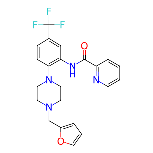 Chemical structure of BindingDB Monomer ID 448675