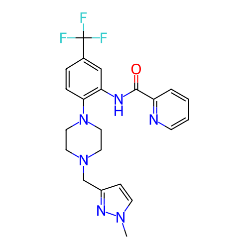 Chemical structure of BindingDB Monomer ID 448685