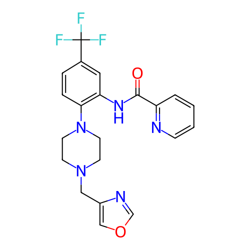 Chemical structure of BindingDB Monomer ID 448687