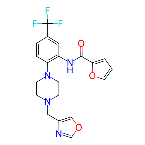 Chemical structure of BindingDB Monomer ID 448691