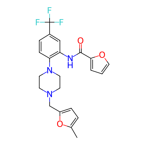 Chemical structure of BindingDB Monomer ID 448700