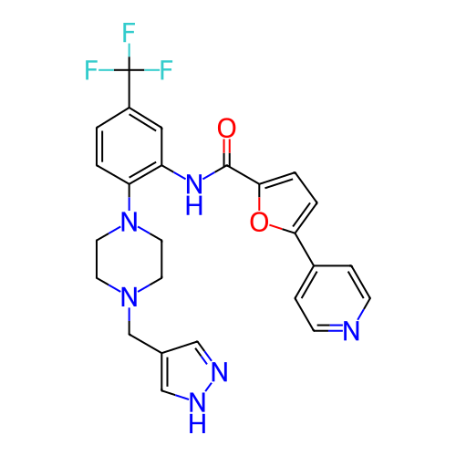 Chemical structure of BindingDB Monomer ID 448714