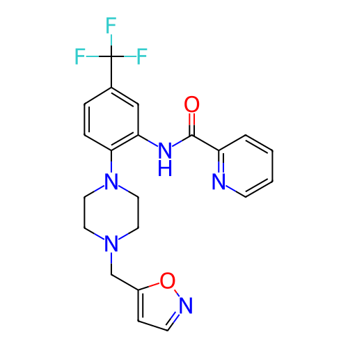 Chemical structure of BindingDB Monomer ID 448715