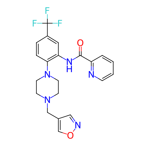 Chemical structure of BindingDB Monomer ID 448723