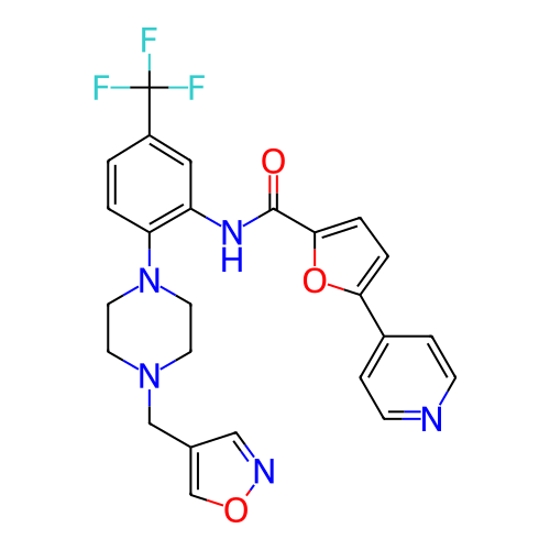Chemical structure of BindingDB Monomer ID 448725