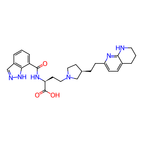 Chemical structure of BindingDB Monomer ID 448793