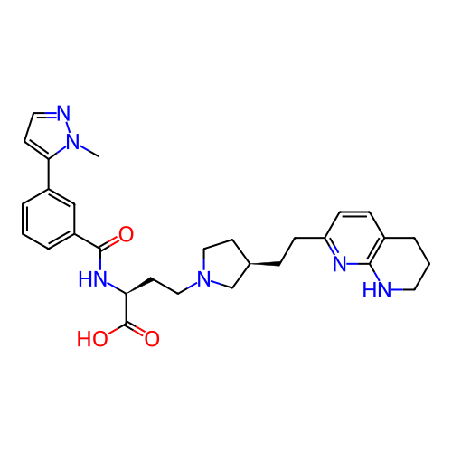 Chemical structure of BindingDB Monomer ID 448825