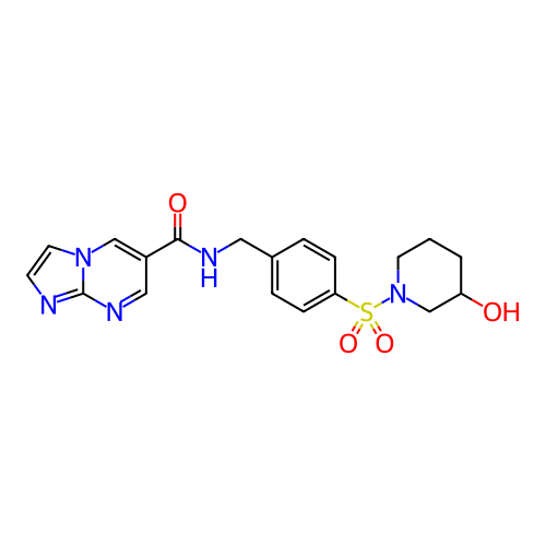 Chemical structure of BindingDB Monomer ID 449054