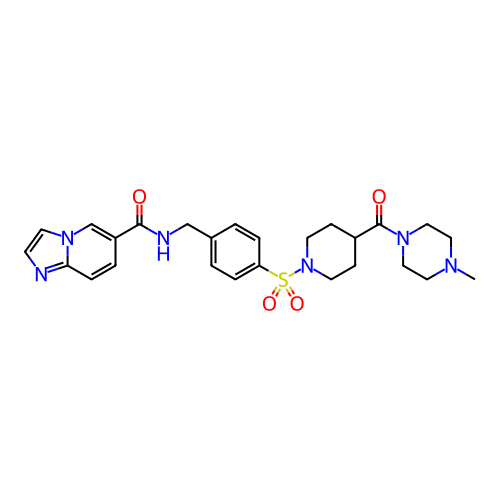 Chemical structure of BindingDB Monomer ID 449131