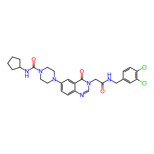 Chemical structure of BindingDB Monomer ID 450489