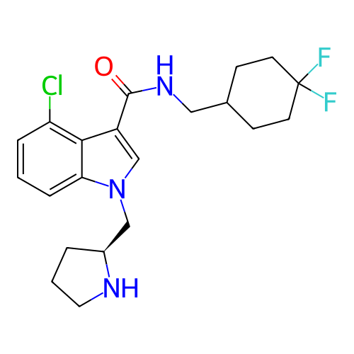 Chemical structure of BindingDB Monomer ID 450521