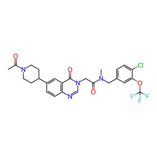 Chemical structure of BindingDB Monomer ID 450543