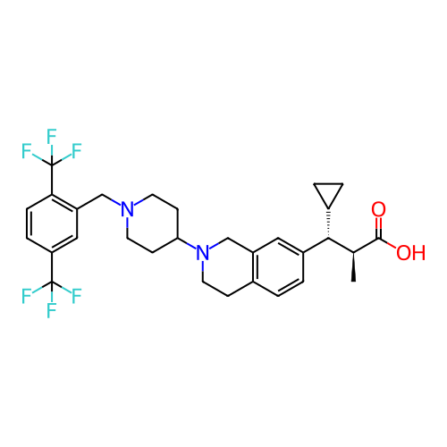 Chemical structure of BindingDB Monomer ID 450607