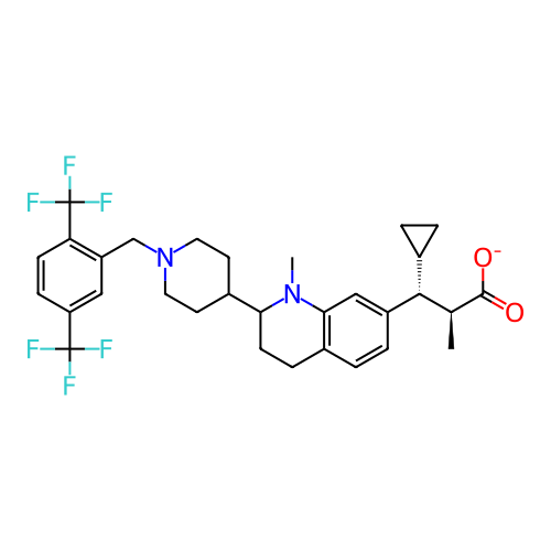 Chemical structure of BindingDB Monomer ID 450614