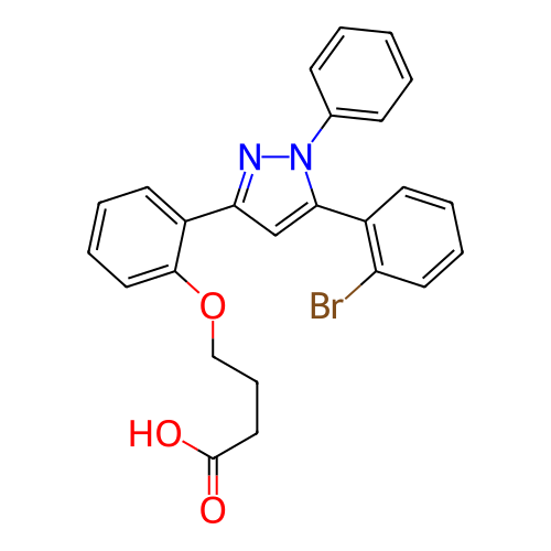 Chemical structure of BindingDB Monomer ID 451164