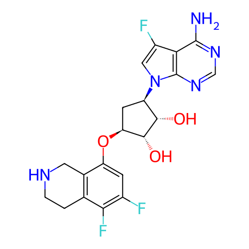 Chemical structure of BindingDB Monomer ID 451276