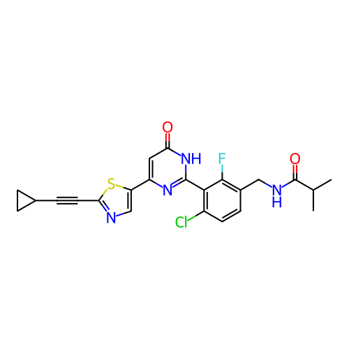 Chemical structure of BindingDB Monomer ID 451635