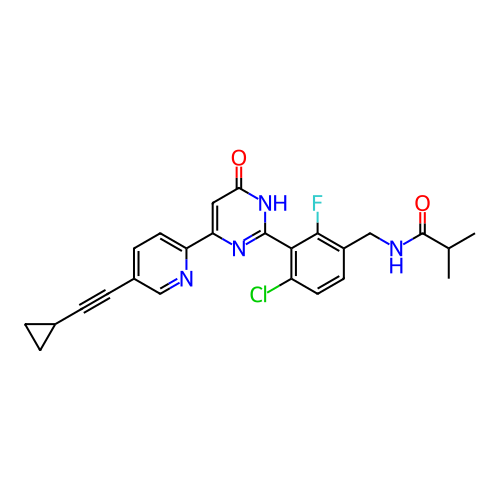Chemical structure of BindingDB Monomer ID 451657