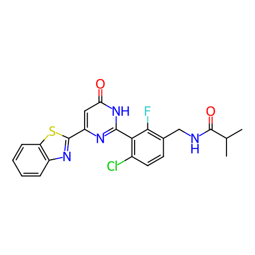Chemical structure of BindingDB Monomer ID 451665