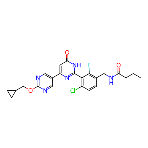 Chemical structure of BindingDB Monomer ID 451695