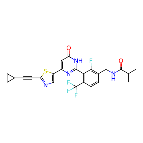Chemical structure of BindingDB Monomer ID 451707