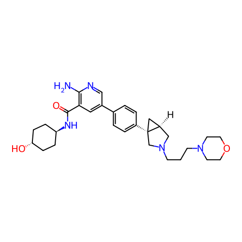 Chemical structure of BindingDB Monomer ID 451773