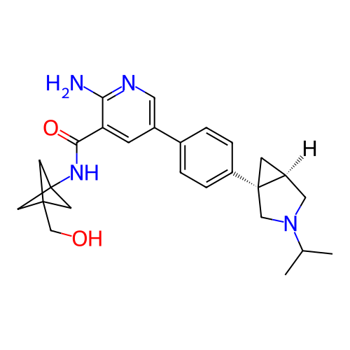Chemical structure of BindingDB Monomer ID 451784