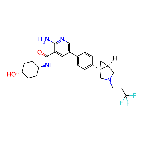 Chemical structure of BindingDB Monomer ID 451785