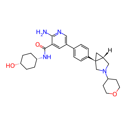 Chemical structure of BindingDB Monomer ID 451790