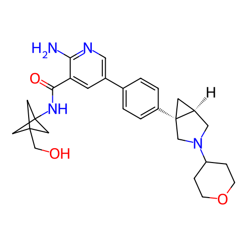 Chemical structure of BindingDB Monomer ID 451796